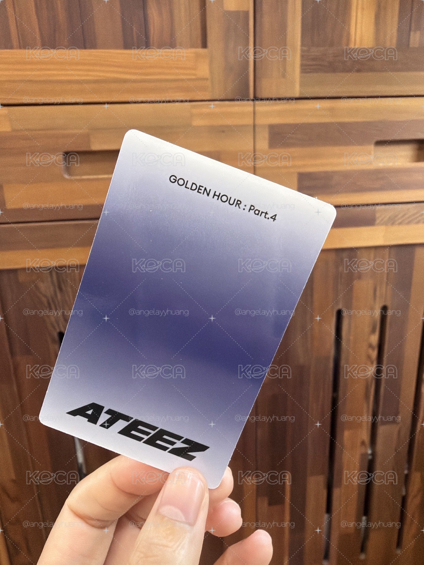 ATEEZ GH4 專輯小卡 呂尚