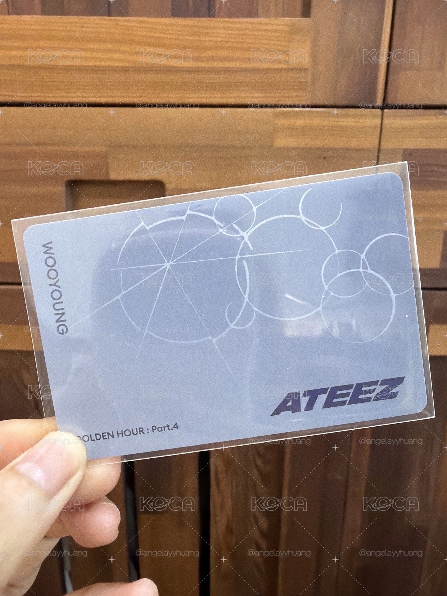 ATEEZ GH4專輯小卡 友榮