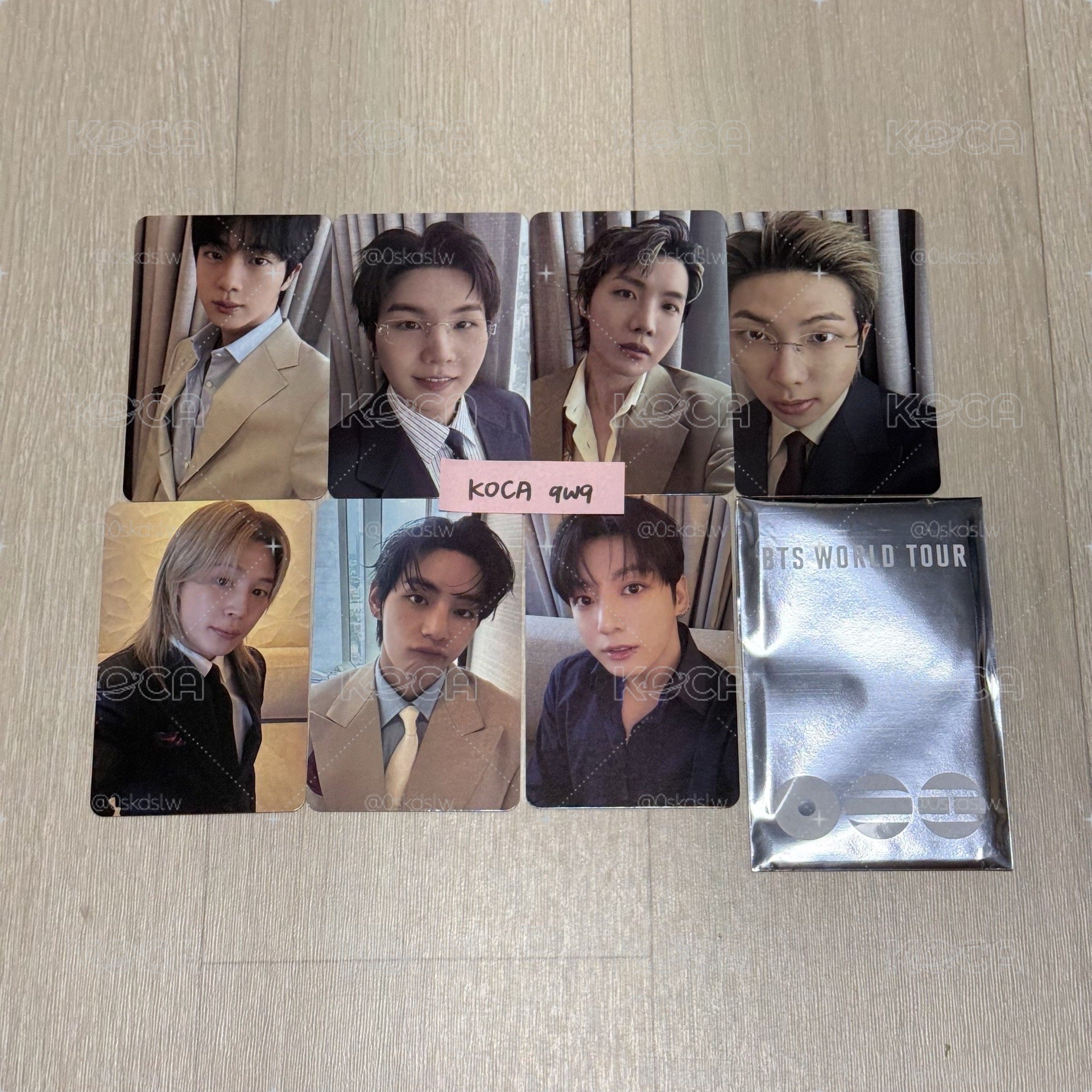【全新/套出】BTS-Arirang世巡 釜山場 入場小卡