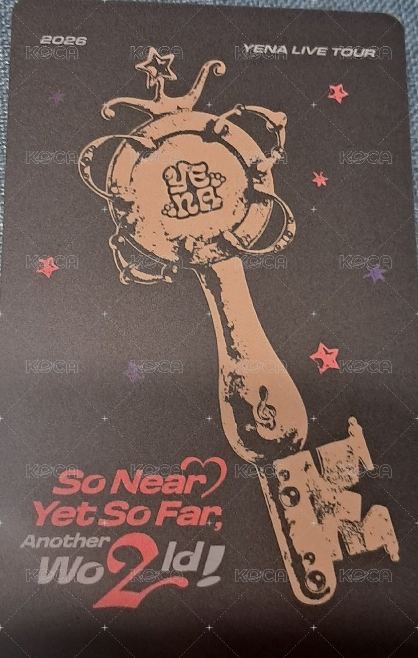 26’巡演 日本 隨機卡  背面