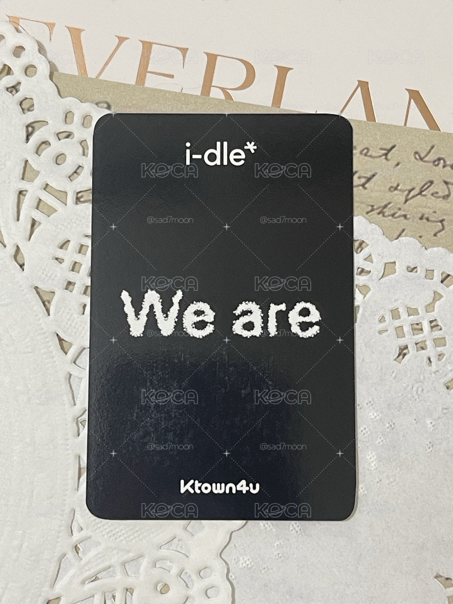  【無包手】We are k4 幸運卡 dingo 刷 眨眼刷 wink