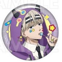 惡魔裝飾連帽外套 徽章 