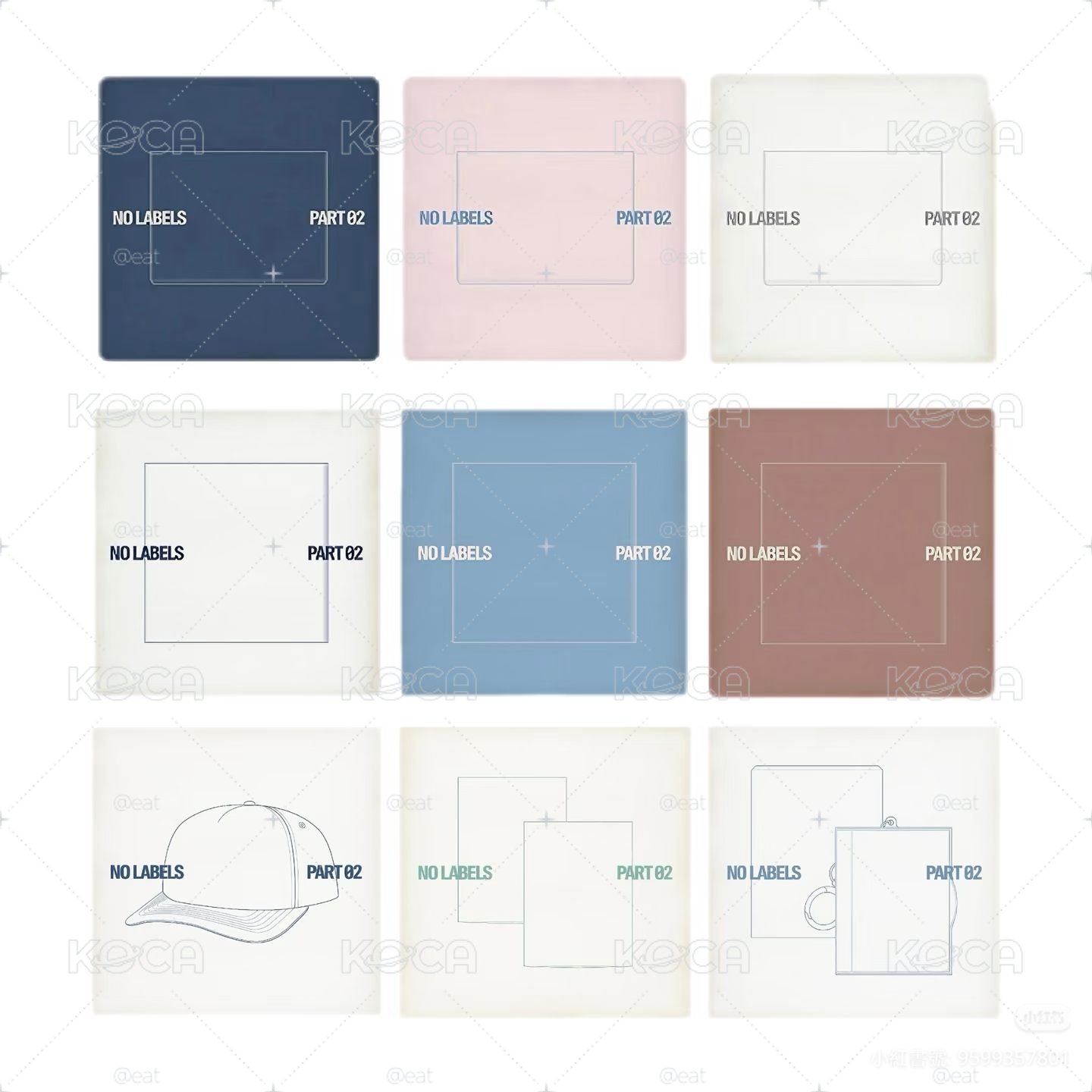 🍦YJ NO LABELS PART 02 🍦帽專1k