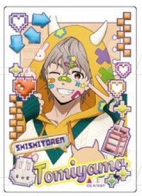惡魔裝飾連帽外套 壓克力卡 