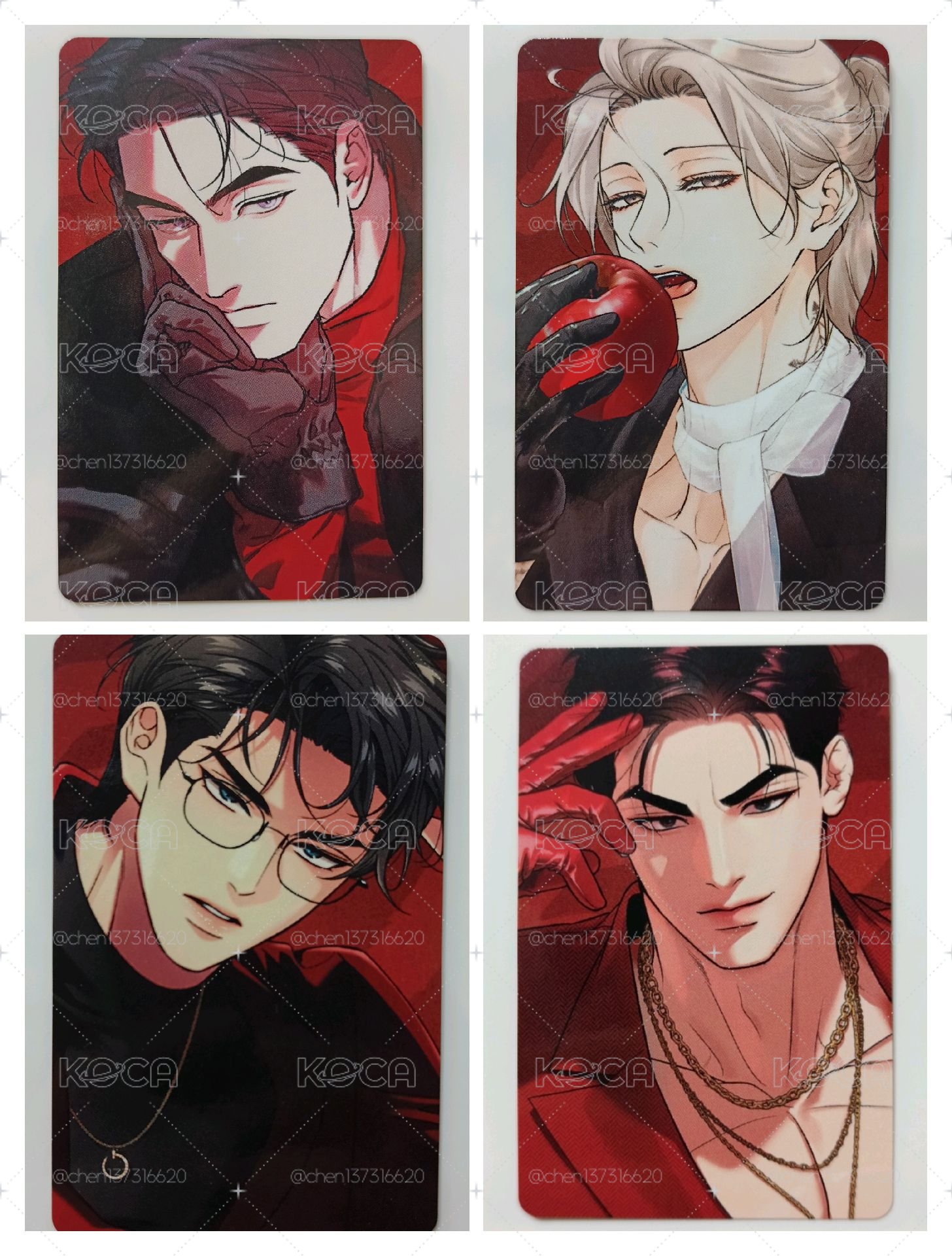 【售】泰國Lezhin FEEL THE RED 小卡