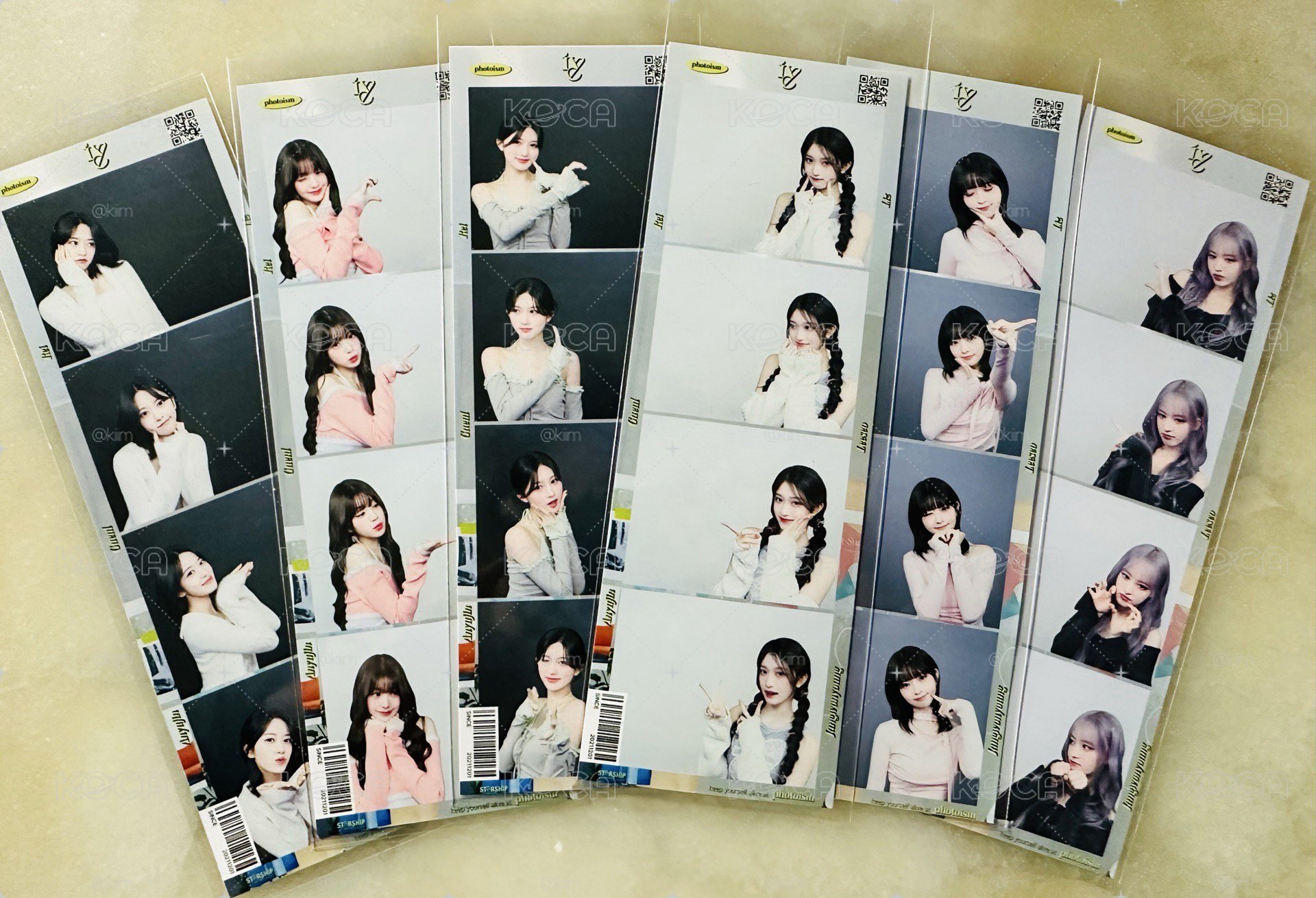 IVE photoism 人生四格 
