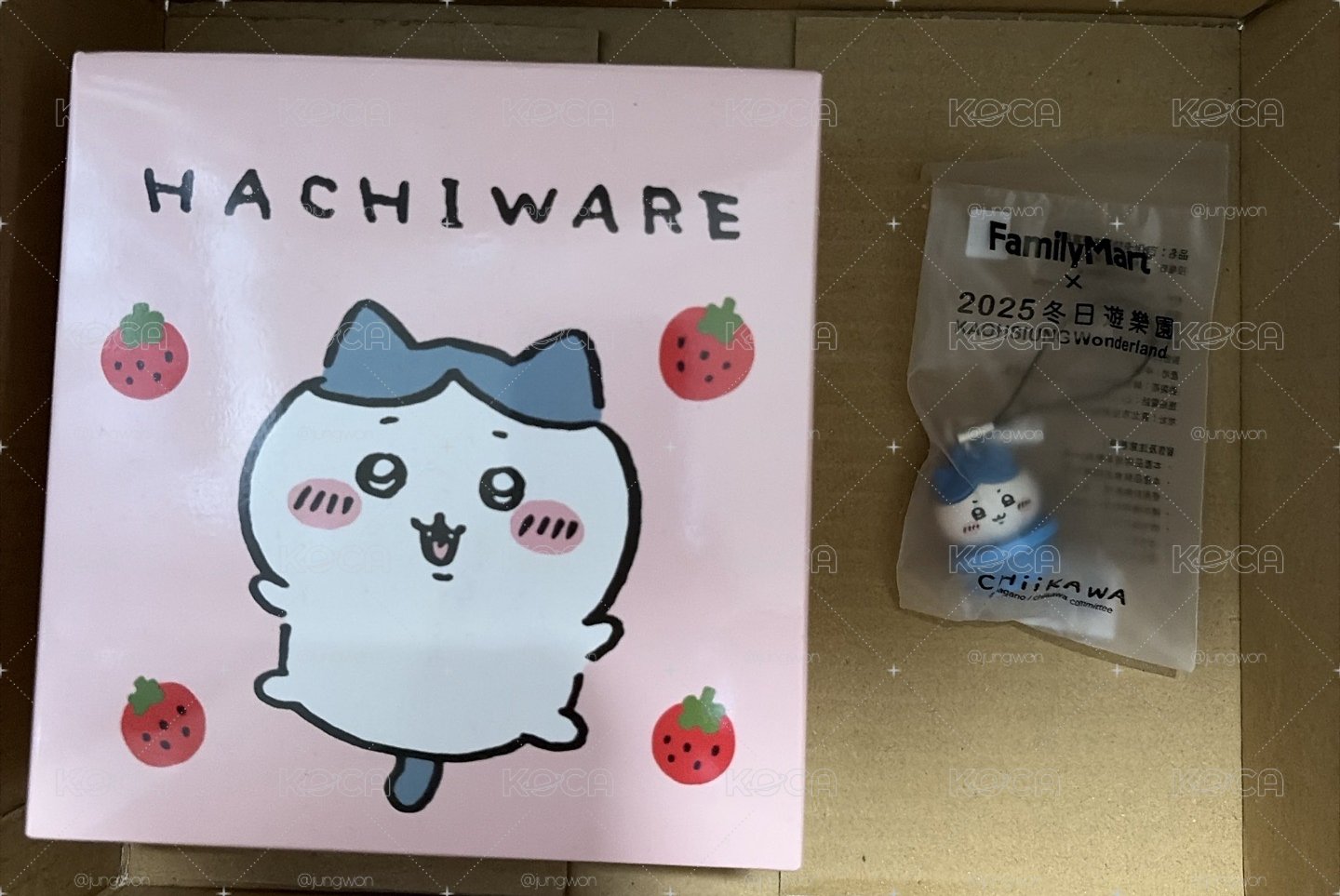 全家 草莓小八 小八杯塞