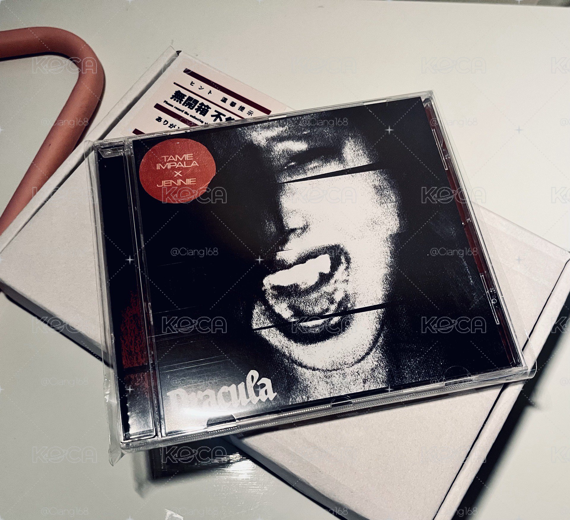 《Dracula (JENNIE Remix)》歐洲限定 CD
