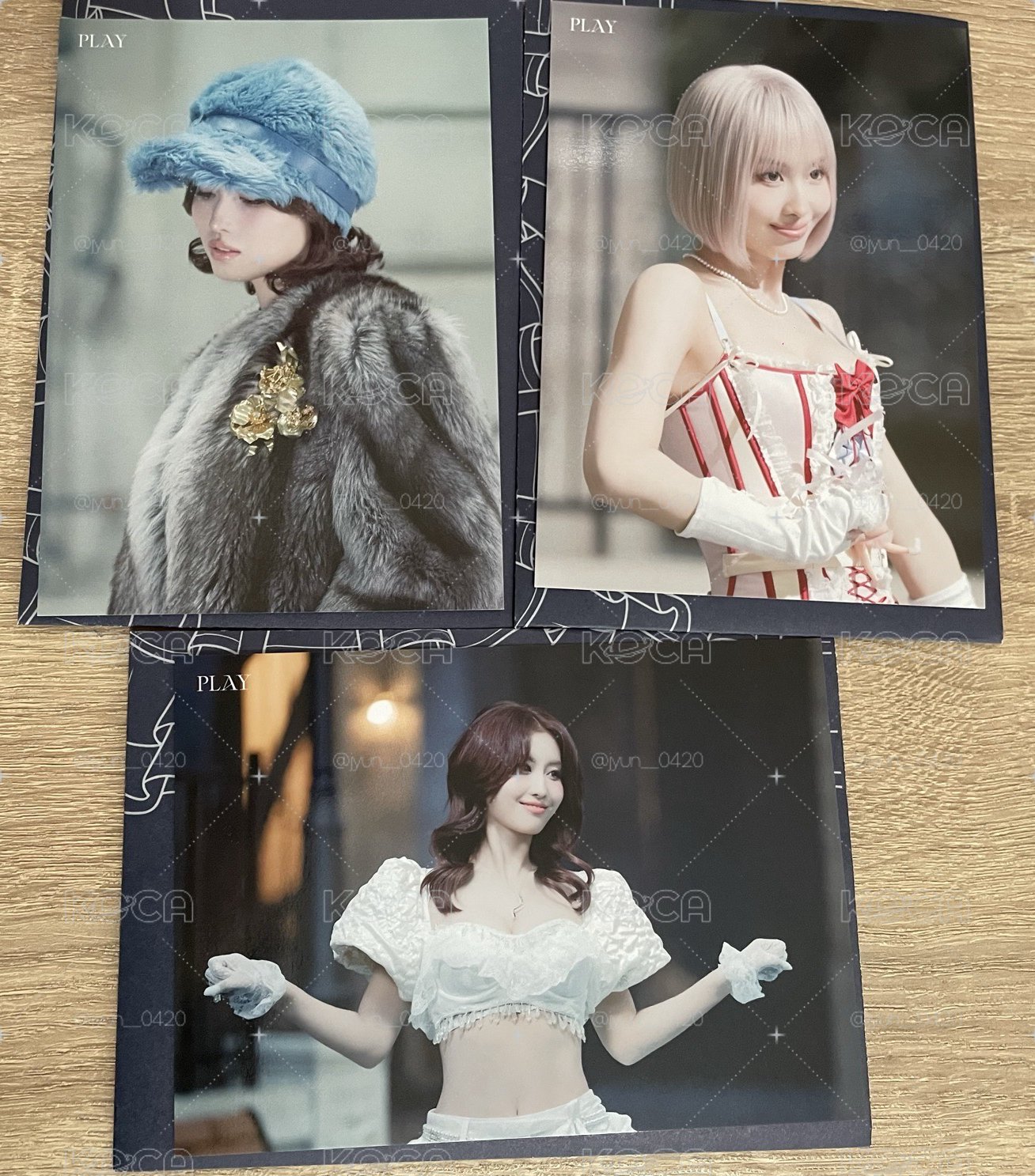 MOMO PLAY大卡 三張