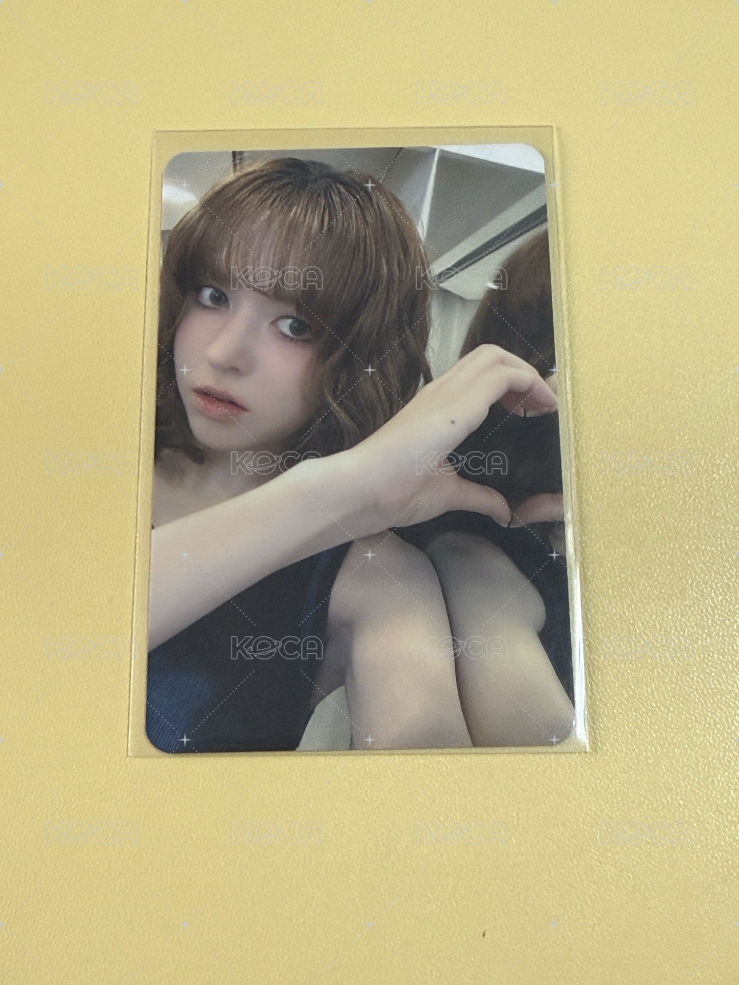 FORWARD ms 簽售卡 鏡子愛心莉