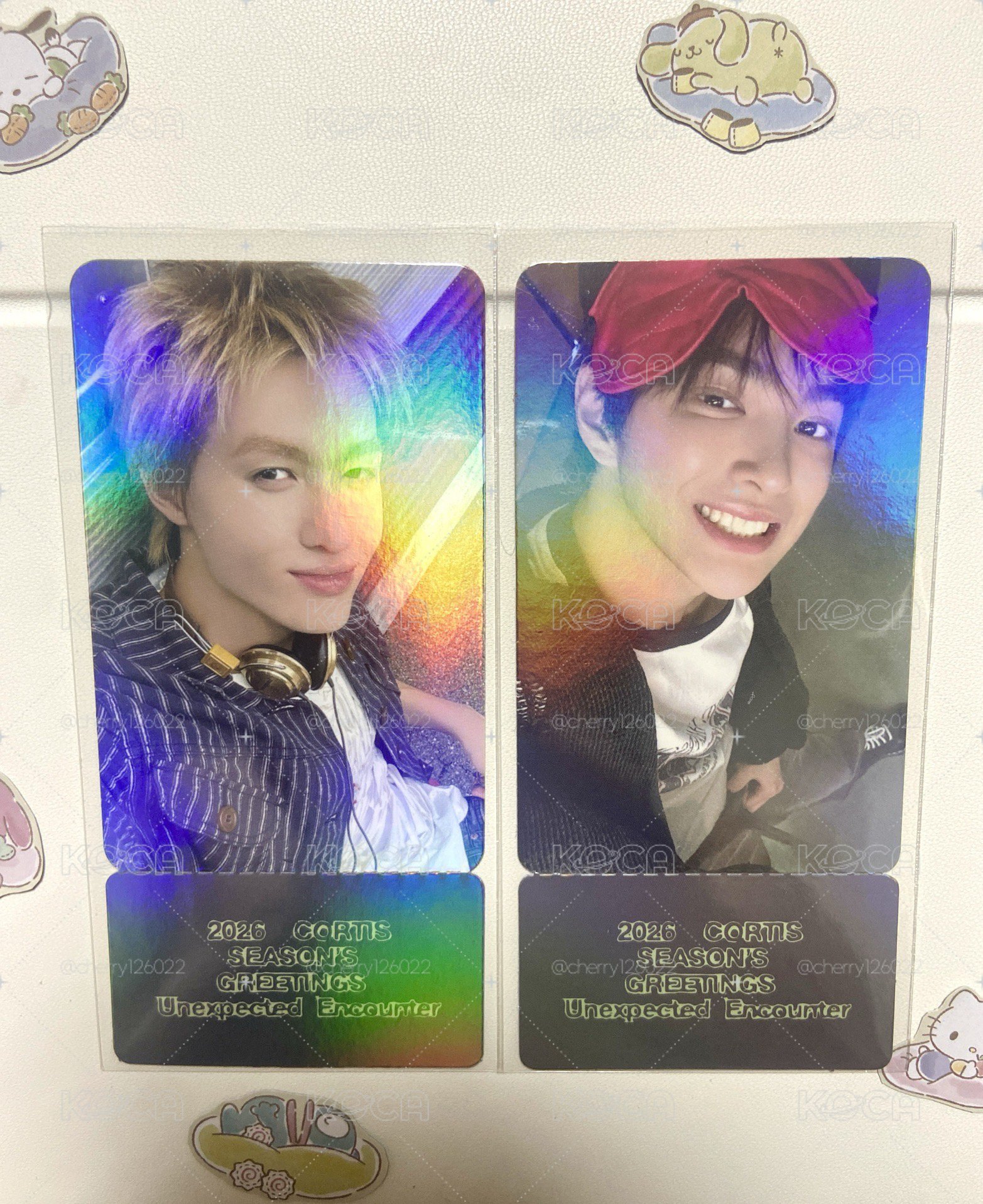 超級閃亮滿額卡✨ 馬丁&安安 兩隻可愛的大小狗૮ .  ̫ . ა