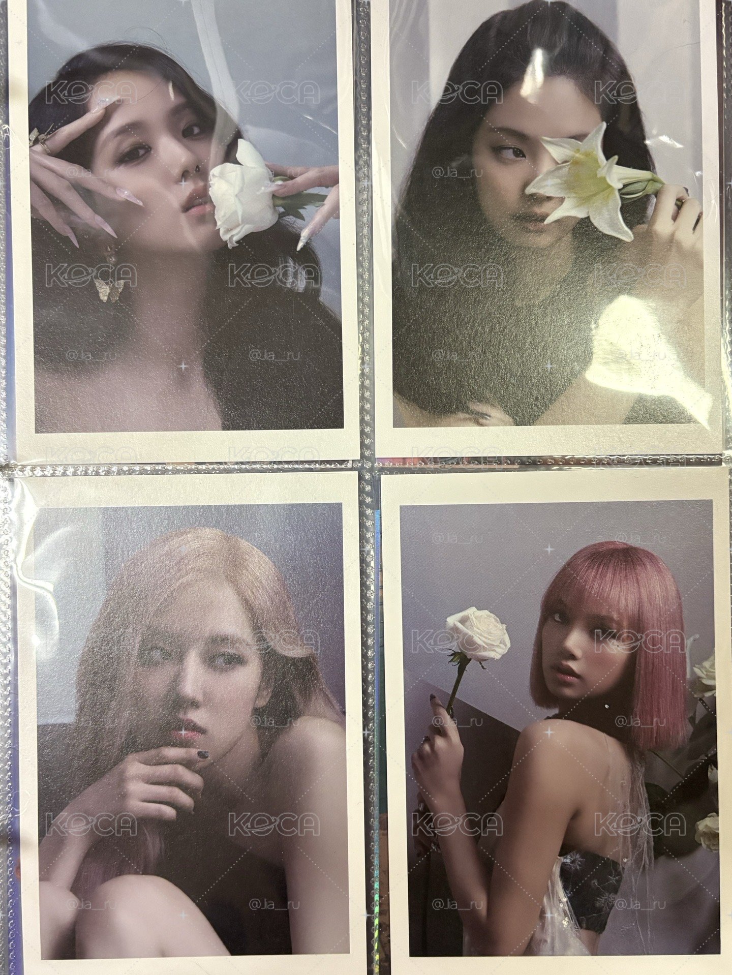 BLACKPINK 2022收藏盒明信片