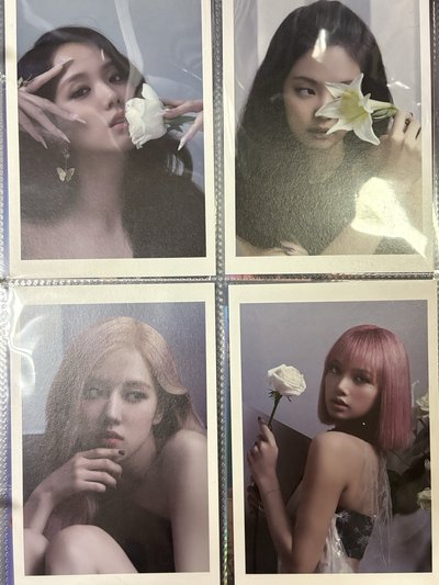 BLACKPINK 2022收藏盒明信片