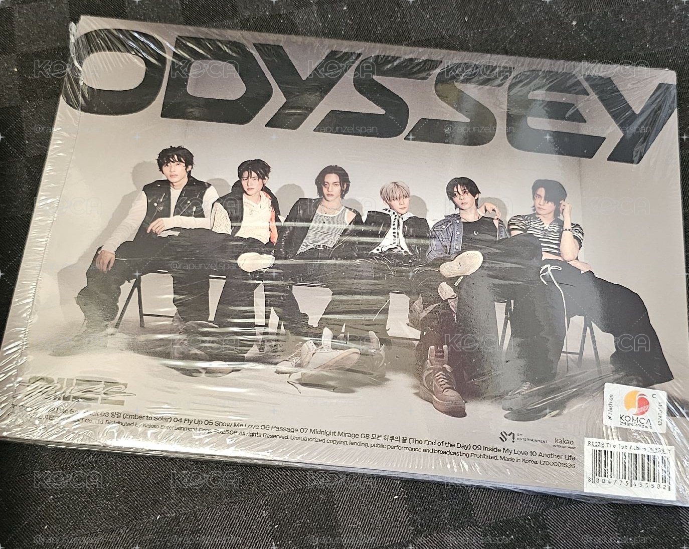 出清！台灣出貨 最快當天 RIIZE -  ODYSSEY 1ST ALBUM PHOTOBOOK Ver.