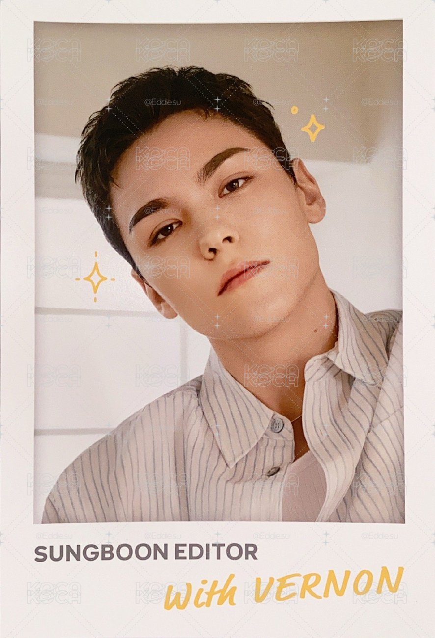 Vernon 代言明信片