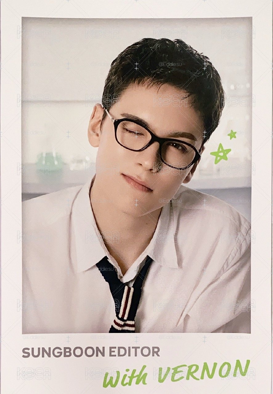 Vernon 代言明信片