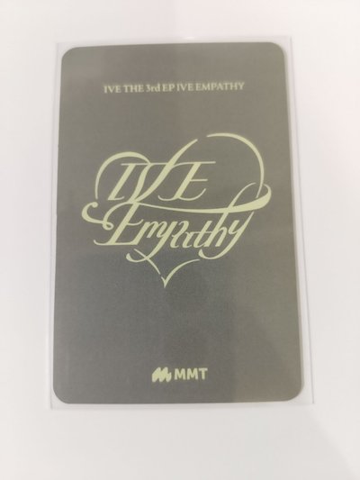 栗 IVE EMPATHY mmt 1.0 簽售卡 