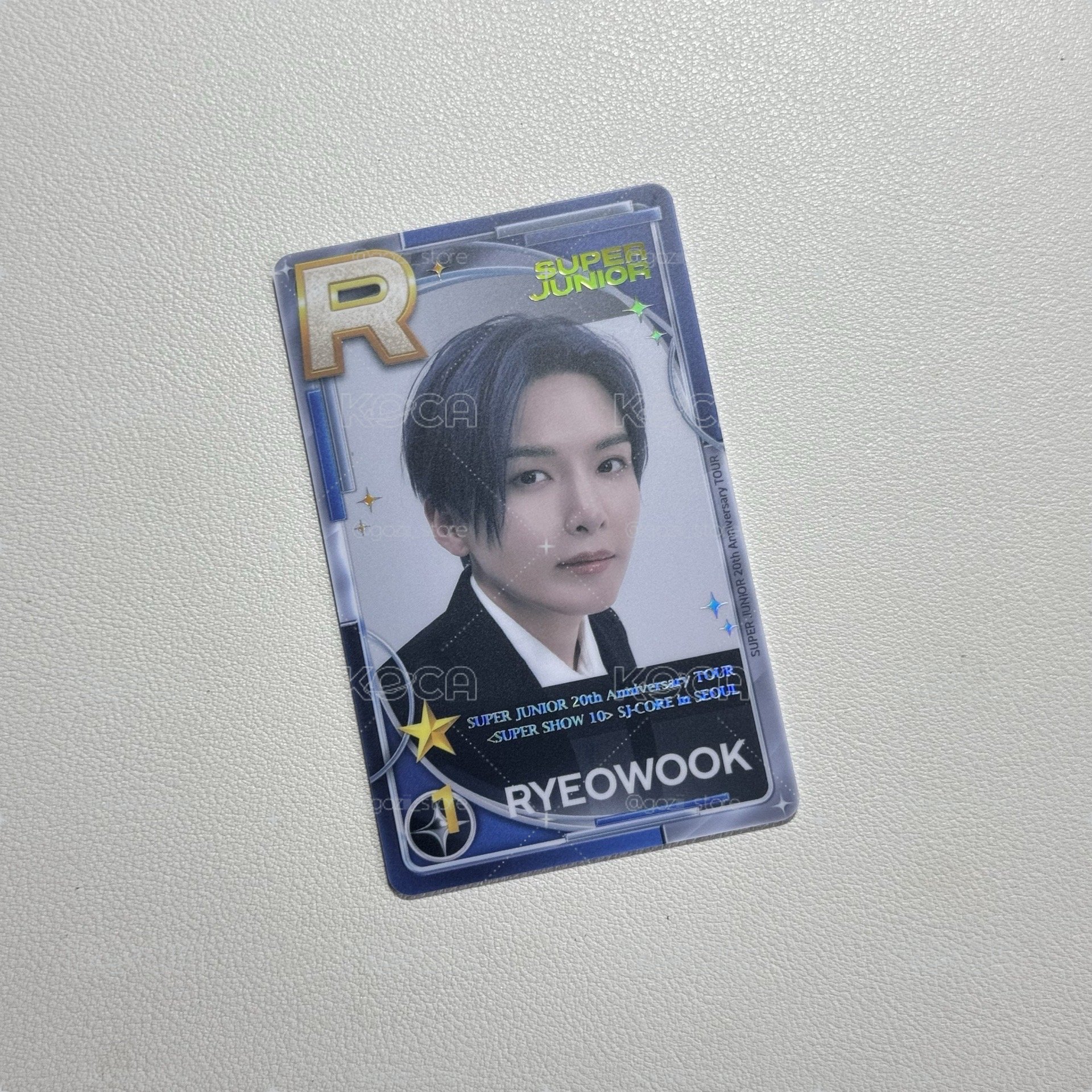 SUPER JUNIOR SUPER SHOW 10 厲旭遊戲卡 SS10