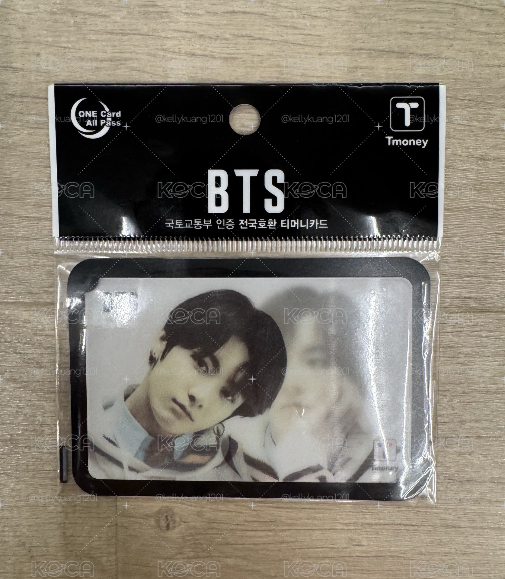 BTS 防彈少年團 田柾國 t money 小卡