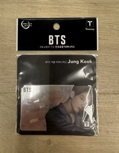 BTS 防彈少年團 田柾國 t money 小卡