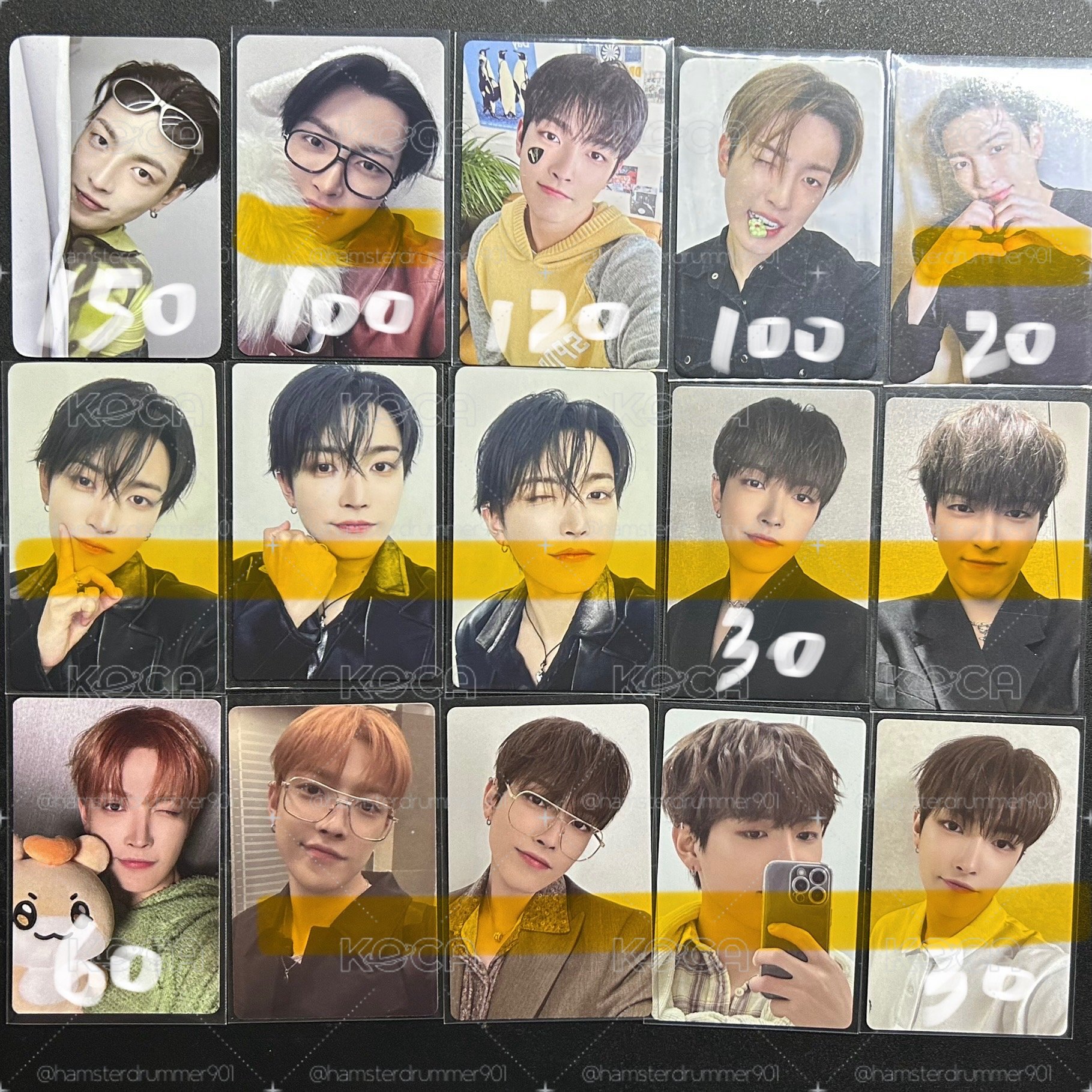 ATEEZ 弘中小卡