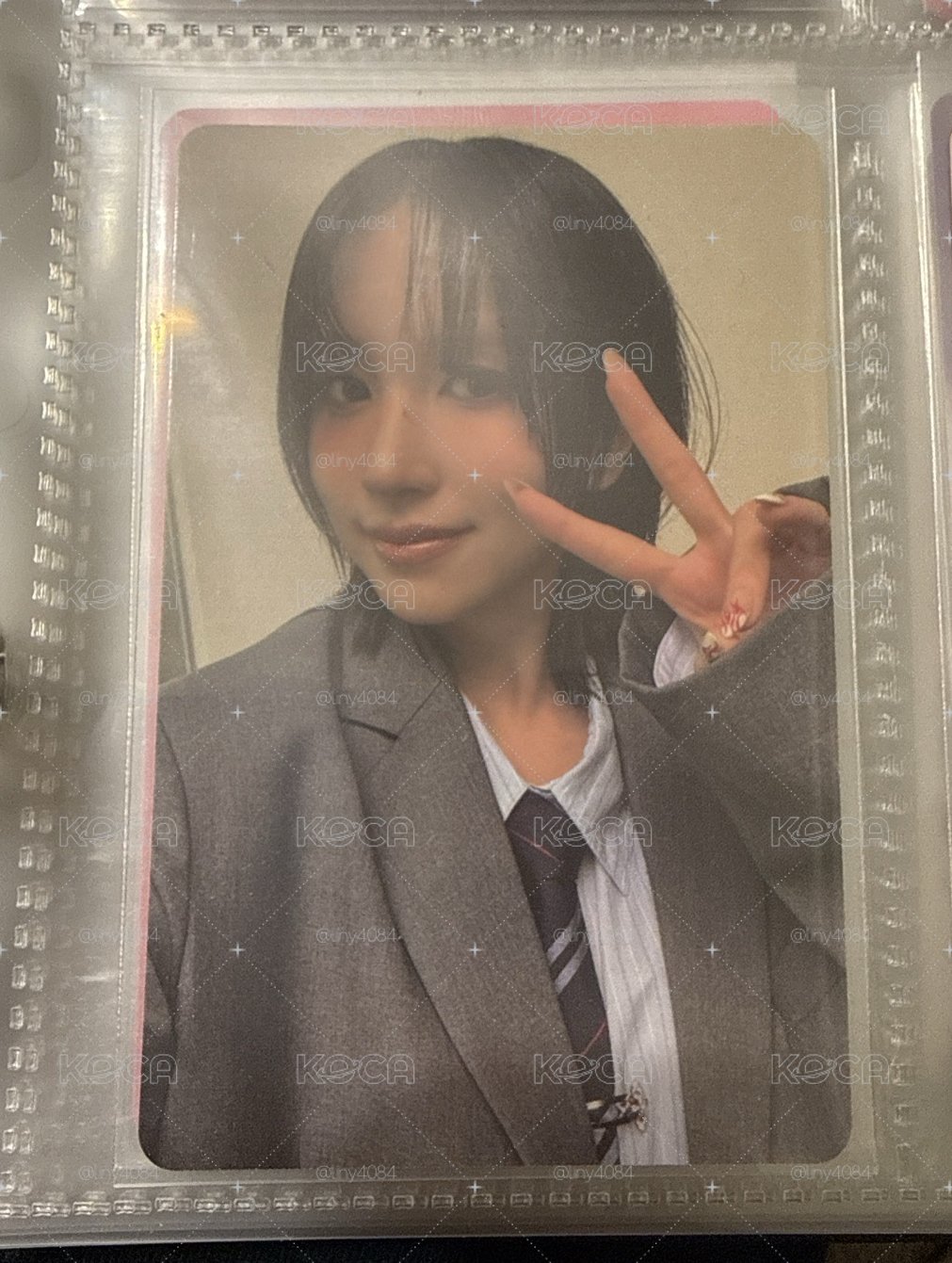 Mina 名井南 正規四 Polaroid ver. 專輯卡 For ver. 隨機卡