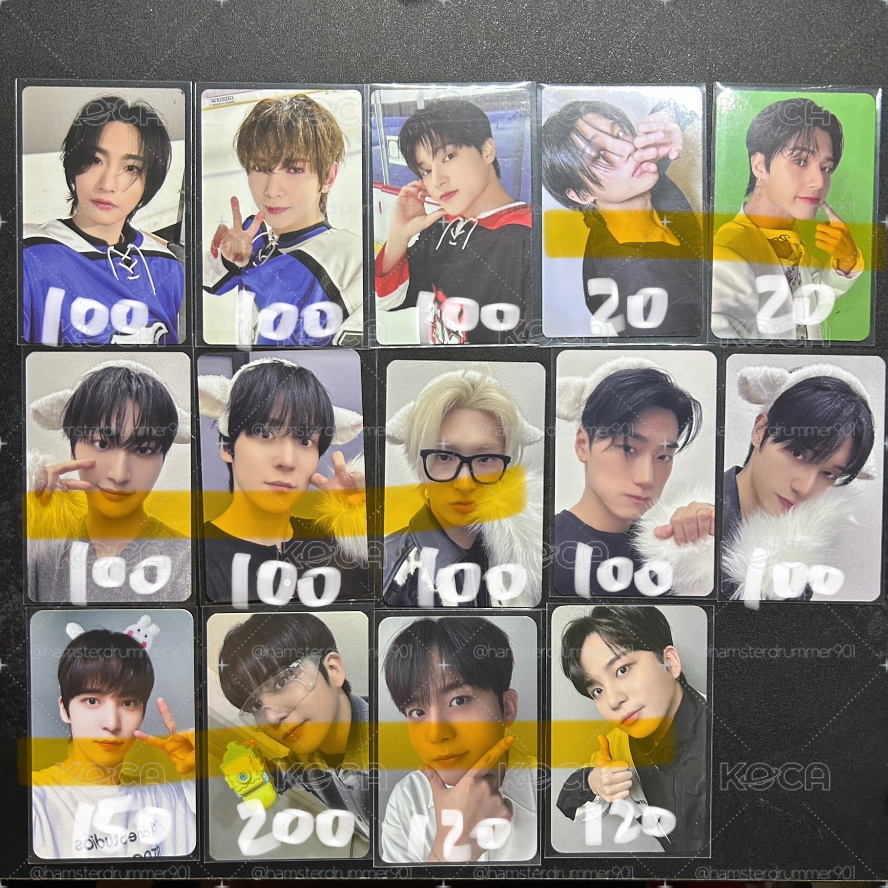 ATEEZ 散卡