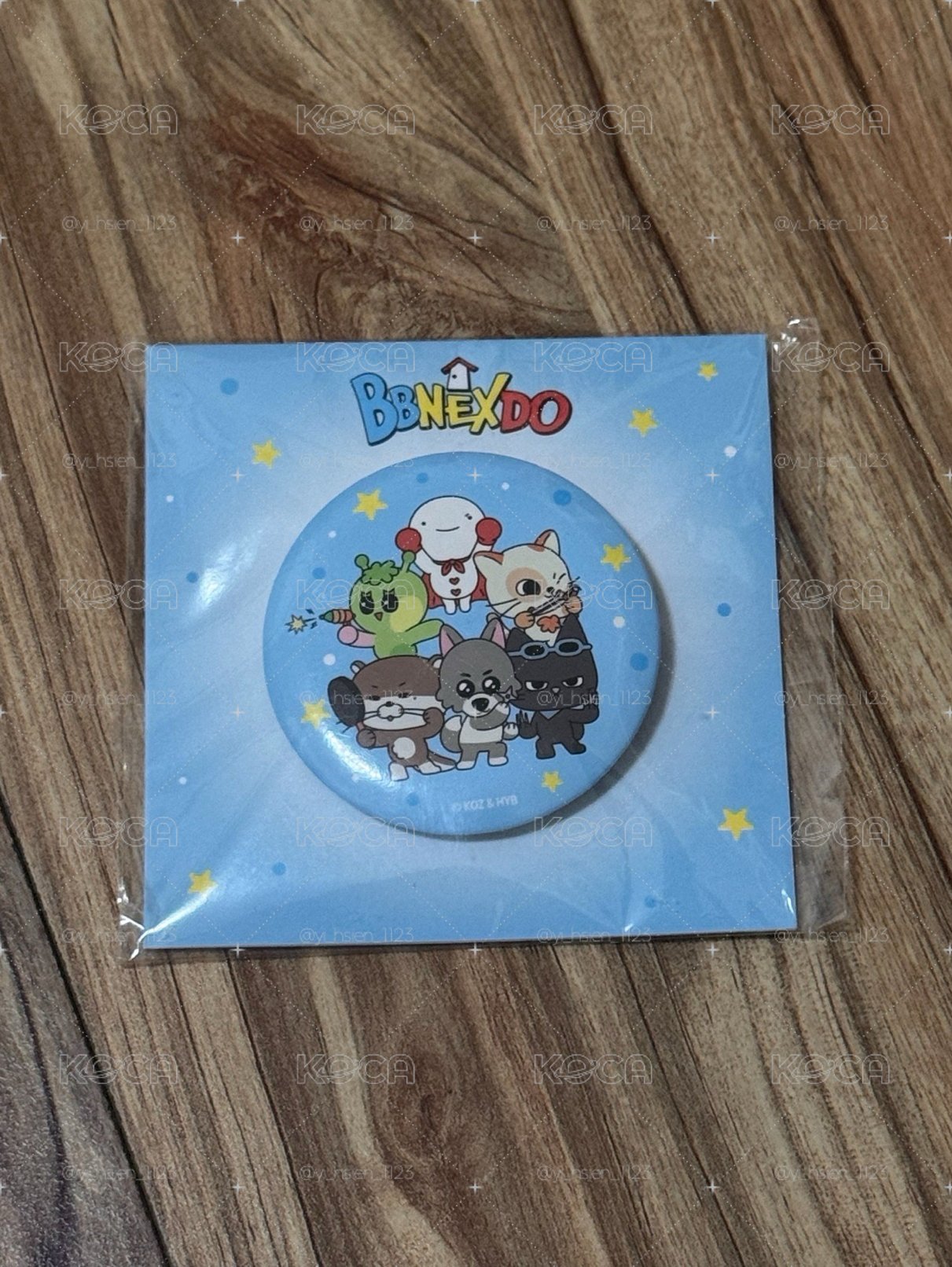 BBNEXDO 徽章 全員