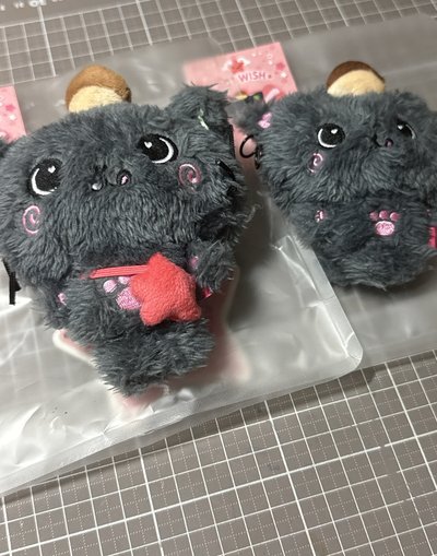 kuri二販原皮、口袋娃