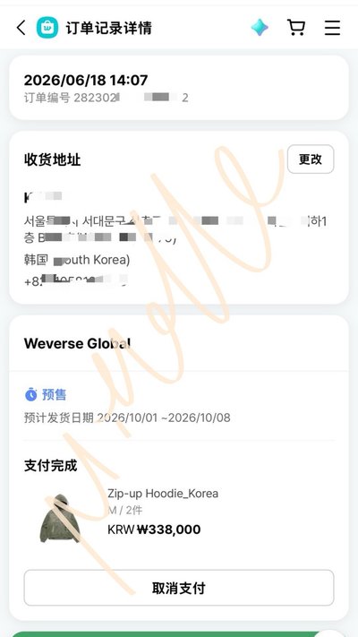 BTS 阿里郎世巡 韓場軍綠外套 免二補 尺寸M 十月中後到貨