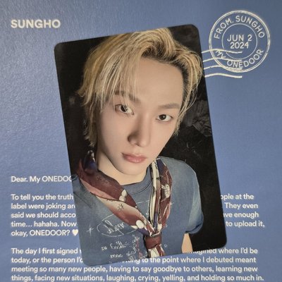 【SUNGHO】The Action 簽售卡 