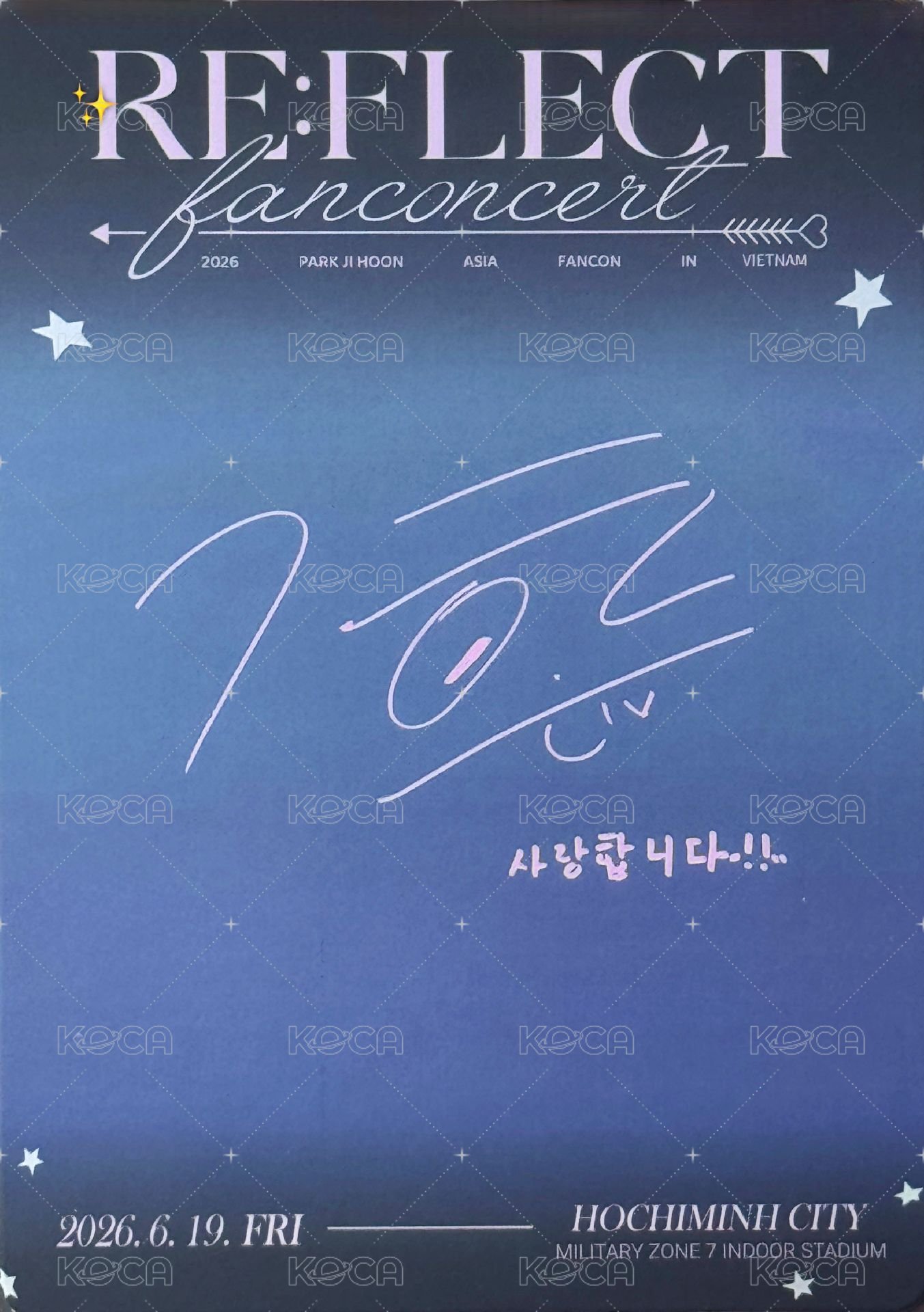 2026 FANCON 胡志明 入場卡 / 場限卡  背面
