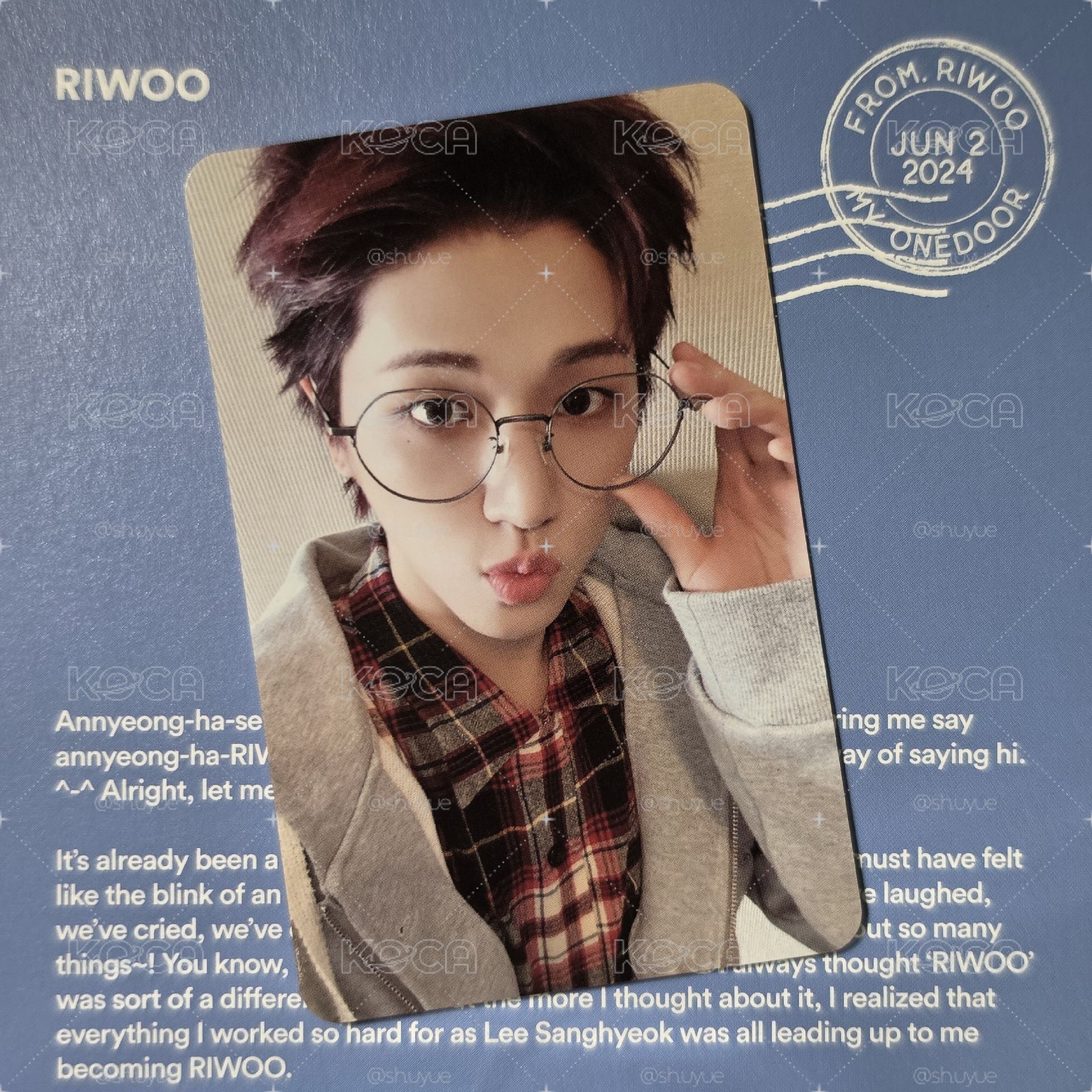 【RIWOO】The Action 專輯卡