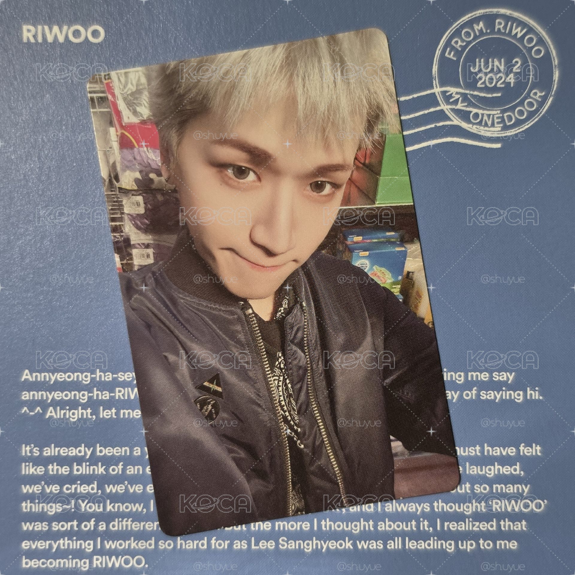 【RIWOO】No Genre 專輯卡