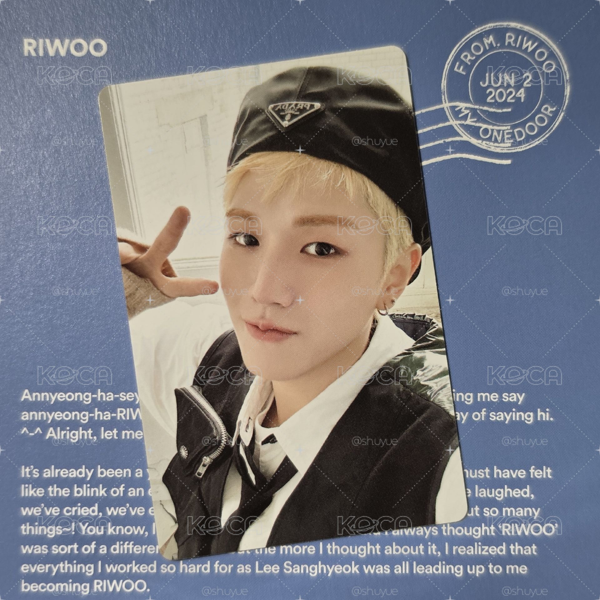 【RIWOO】HOW? 專輯卡