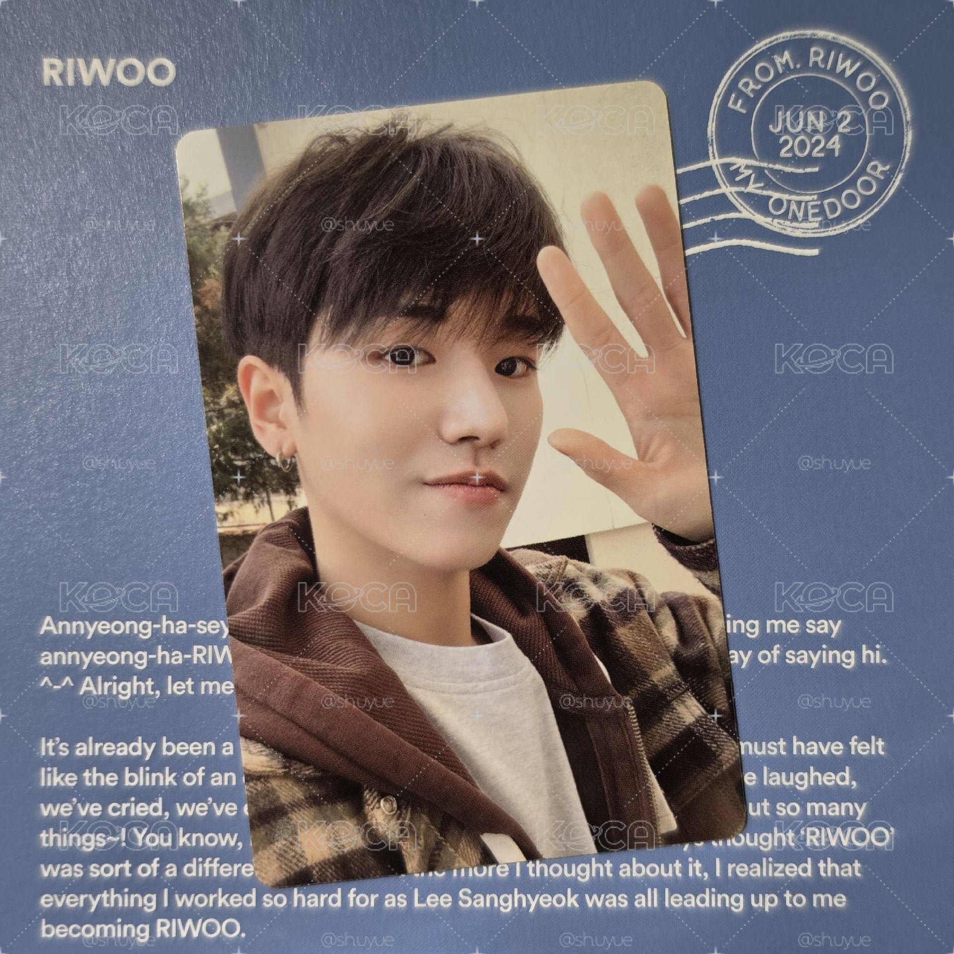 【RIWOO】WHO! 專輯卡
