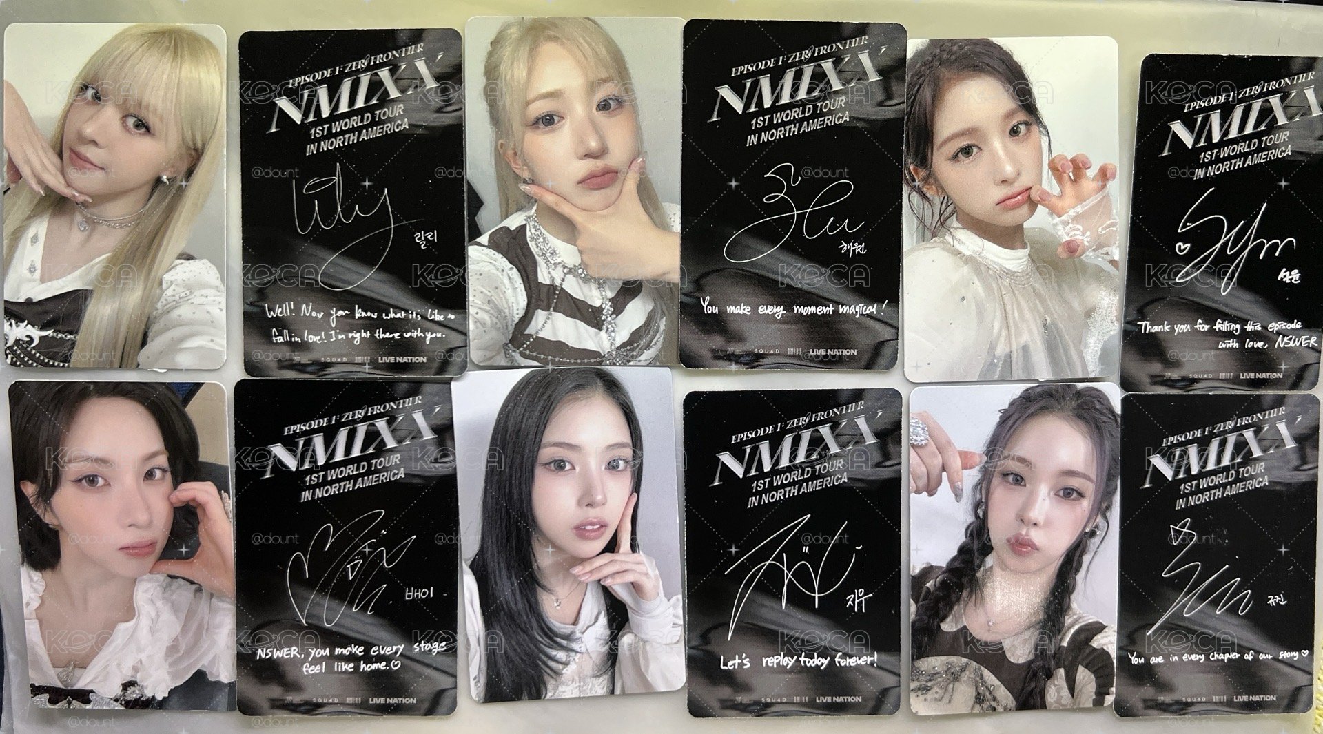 NMIXX 一巡 世巡 美巡 美國 入場卡