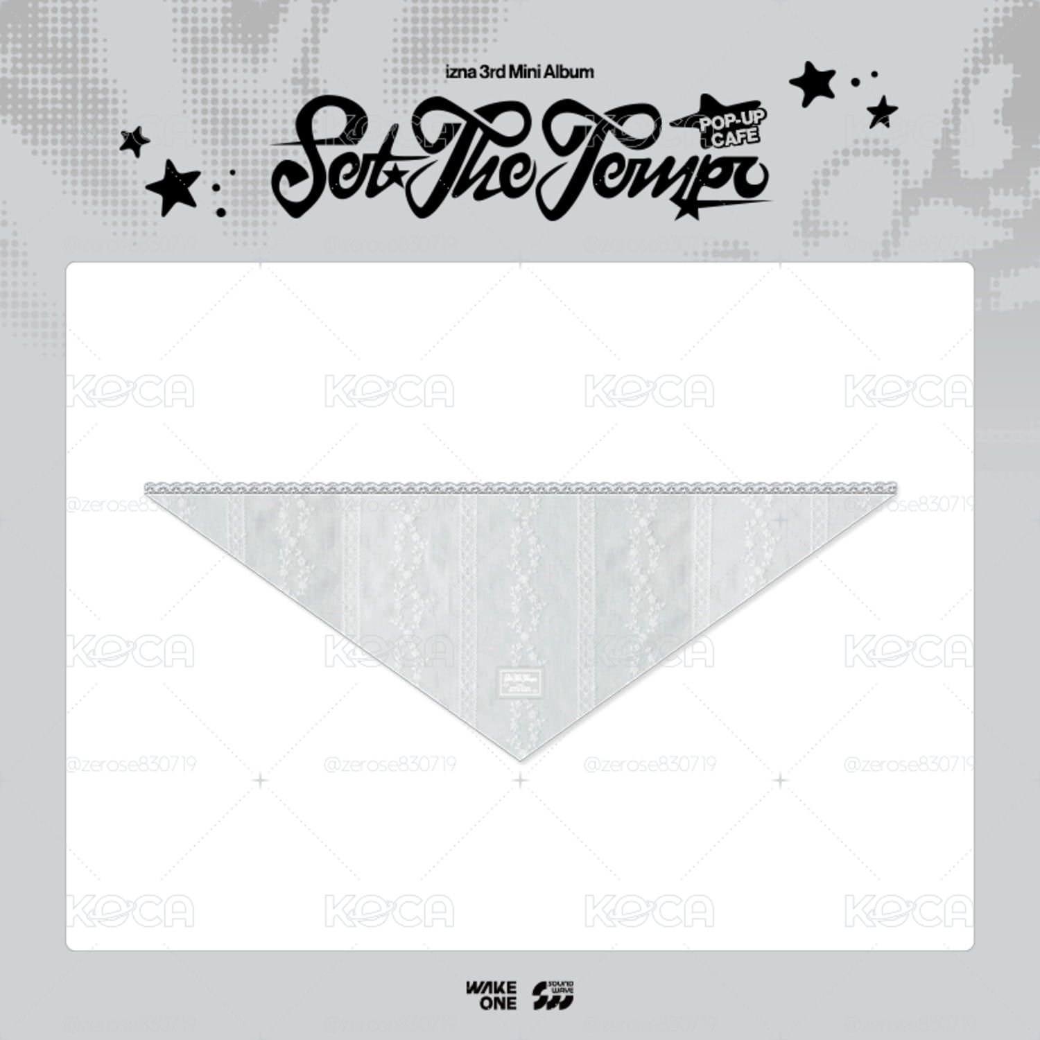 izna POP-UP STORE [SET THE TEMPO] *6/24收單*