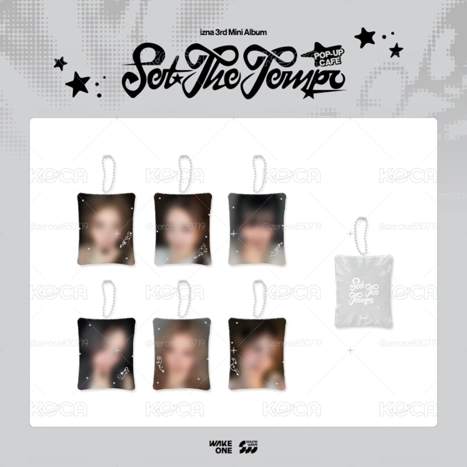 izna POP-UP STORE [SET THE TEMPO] *6/24收單*
