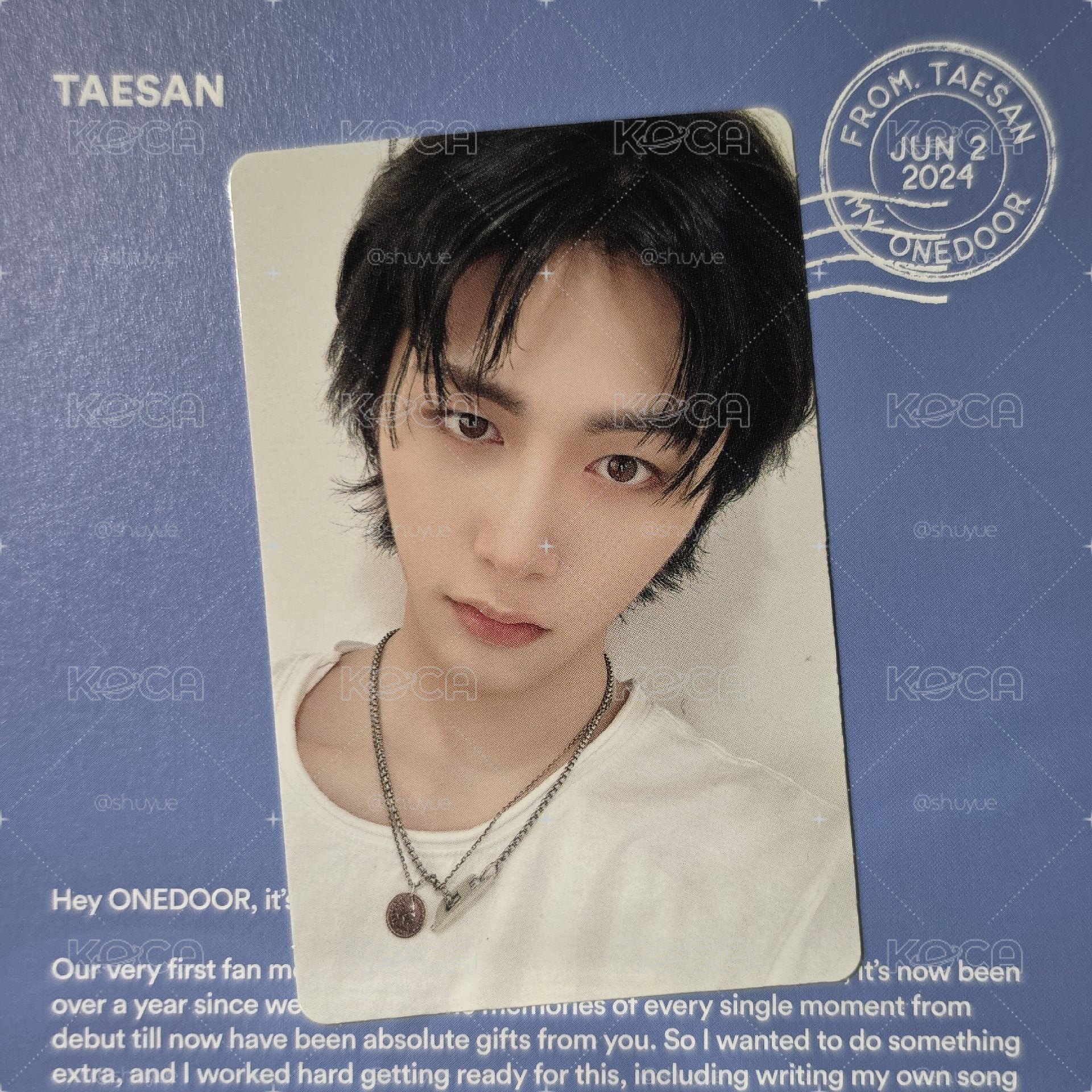 【TAESAN】19.99 專輯卡