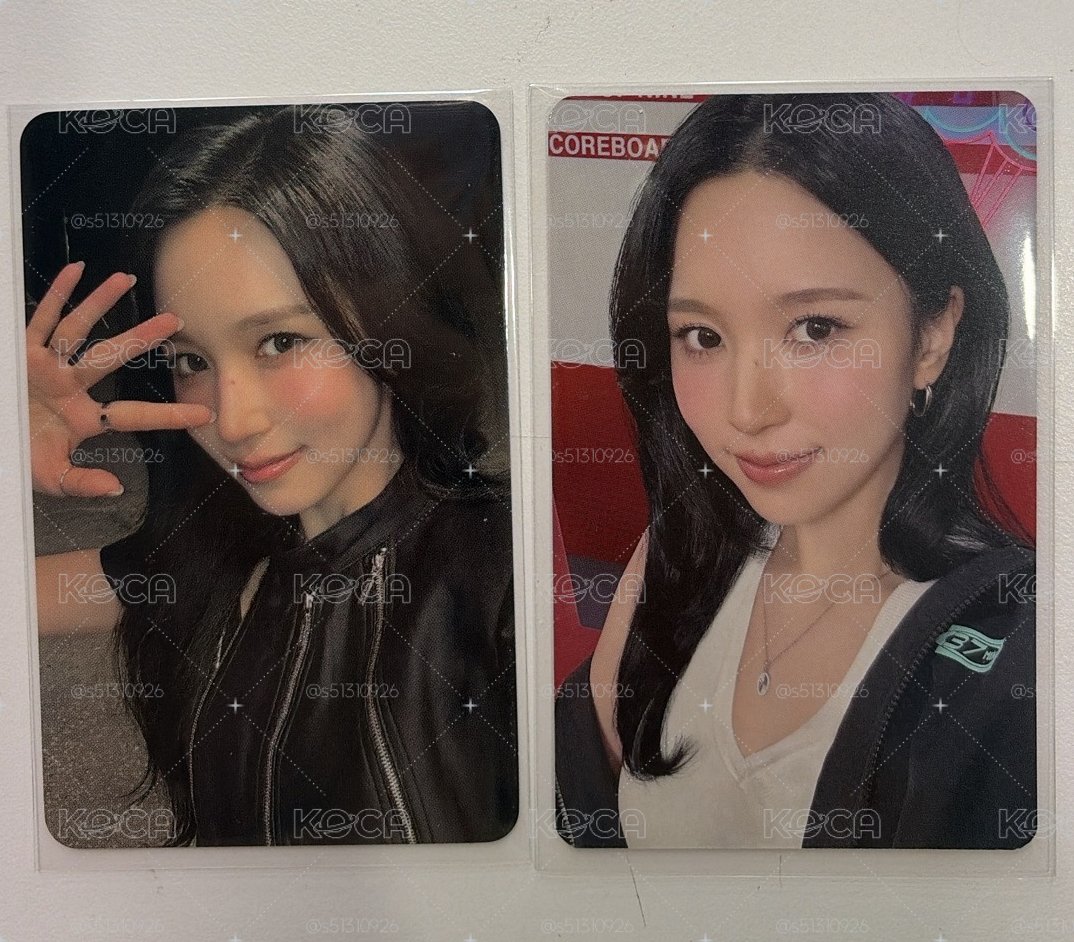 現貨速出🩷TWICE MINA 南 BDM 特典 + 新國立 滿額卡