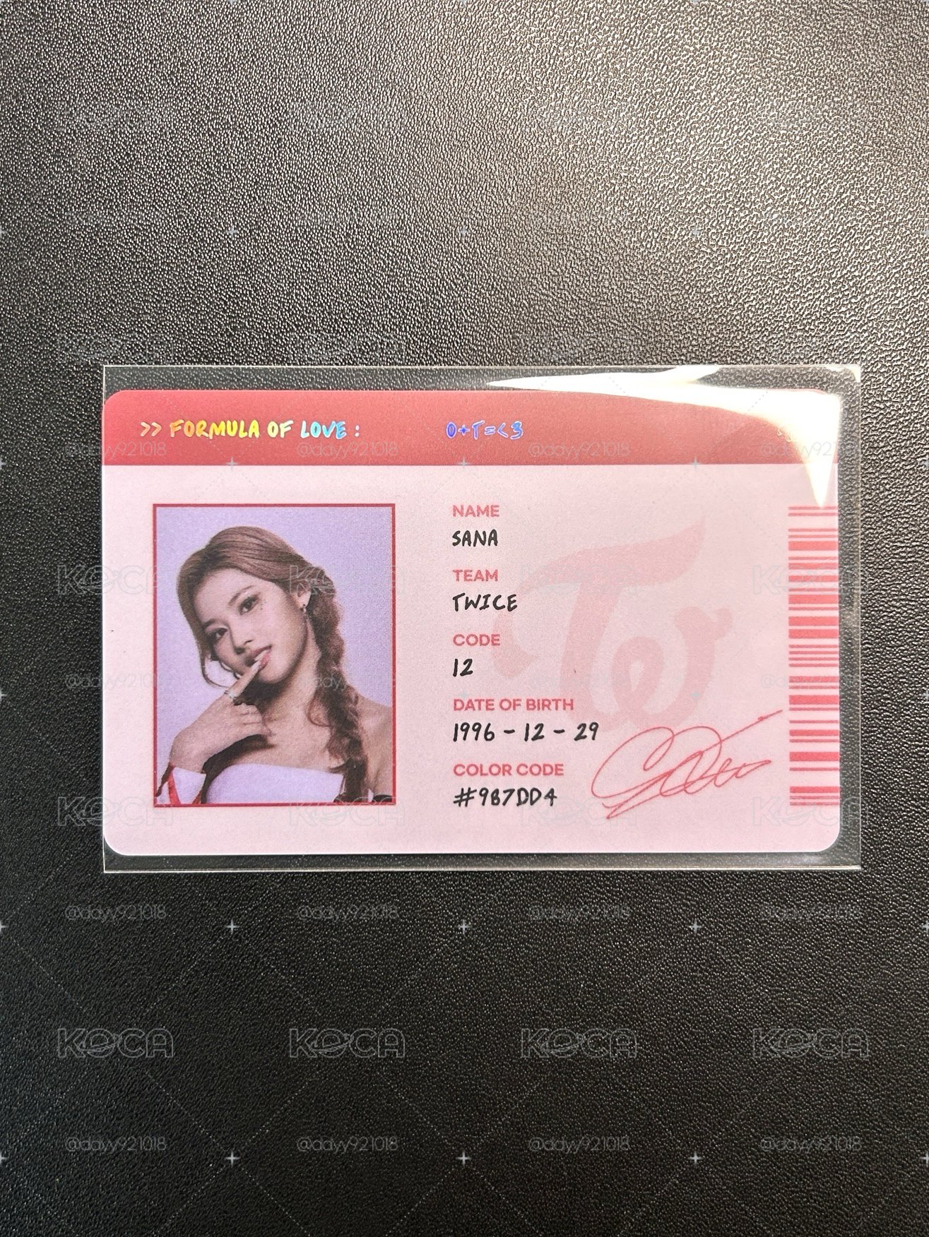 SANA 科學家ID卡