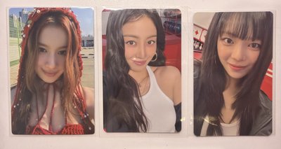 現貨速出🩷TWICE sana 紗 小紅帽 + 定延 志效 新國立 滿額卡