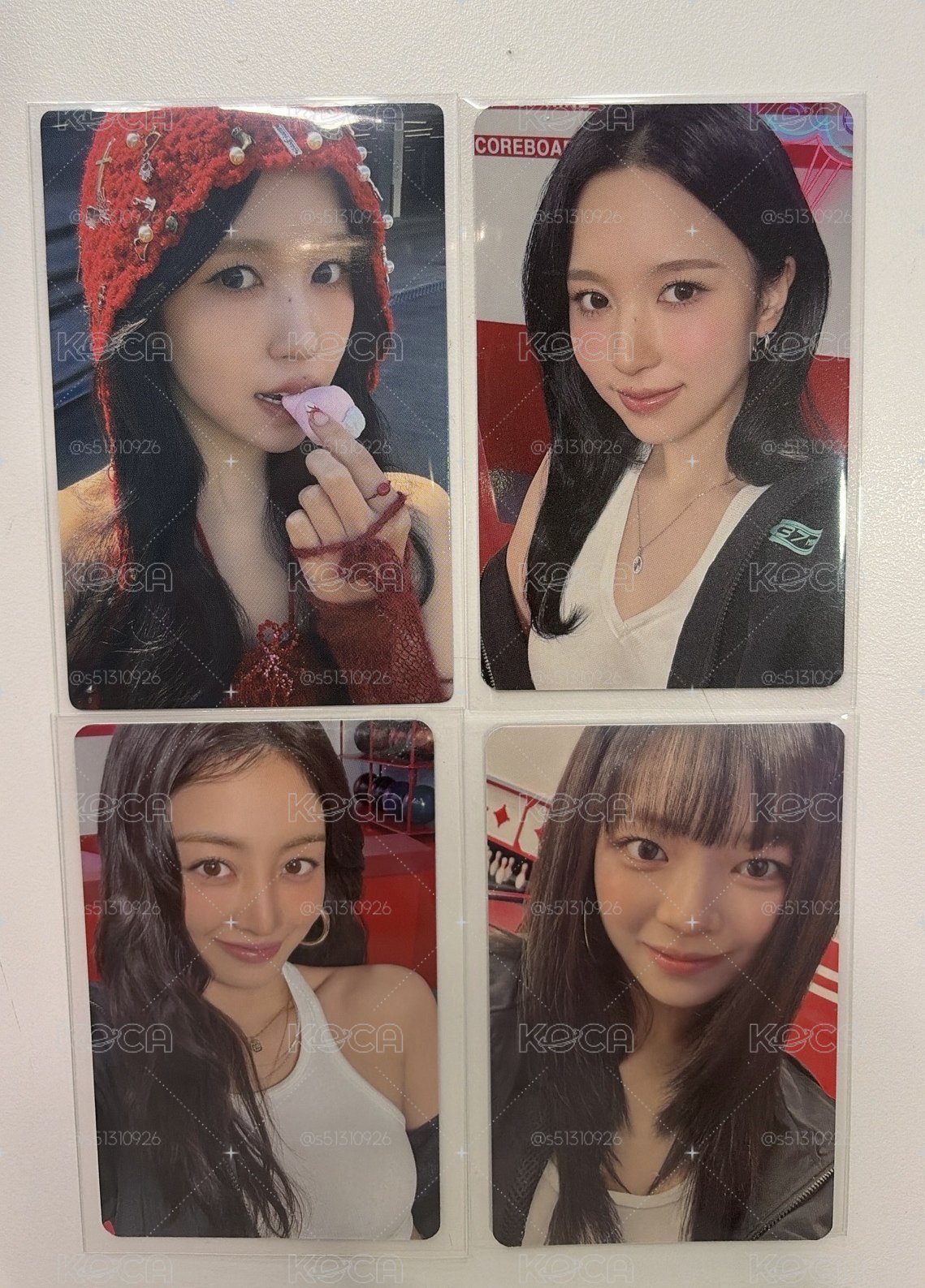 現貨速出🩷TWICE mina 南 小紅帽 + 新國立滿額卡 南 志效 定延