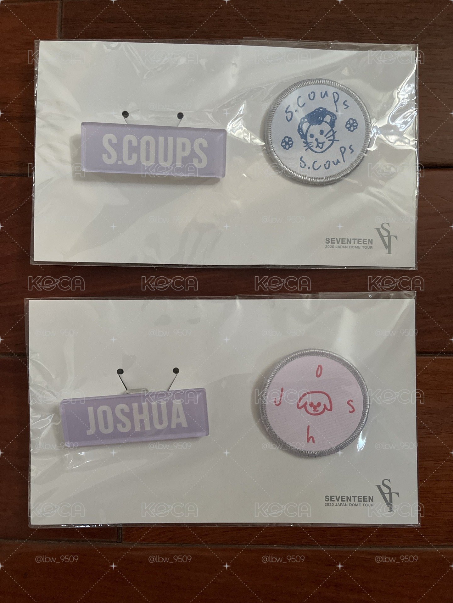 Seventeen 2020 Japan Dome Tour 徽章組