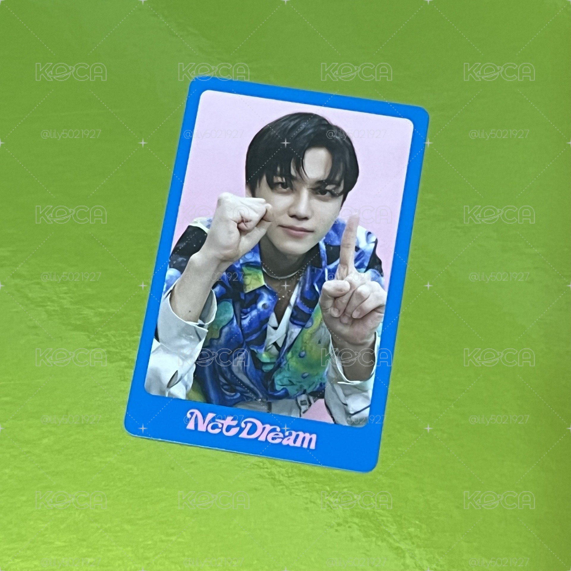 NCT DREAM JAEMIN D社小卡
