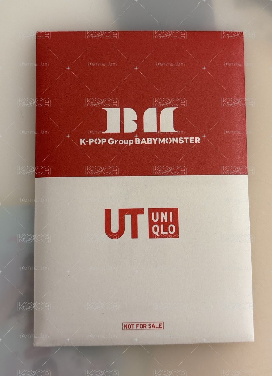 babymonster uniqlo聯名卡 有拆檢