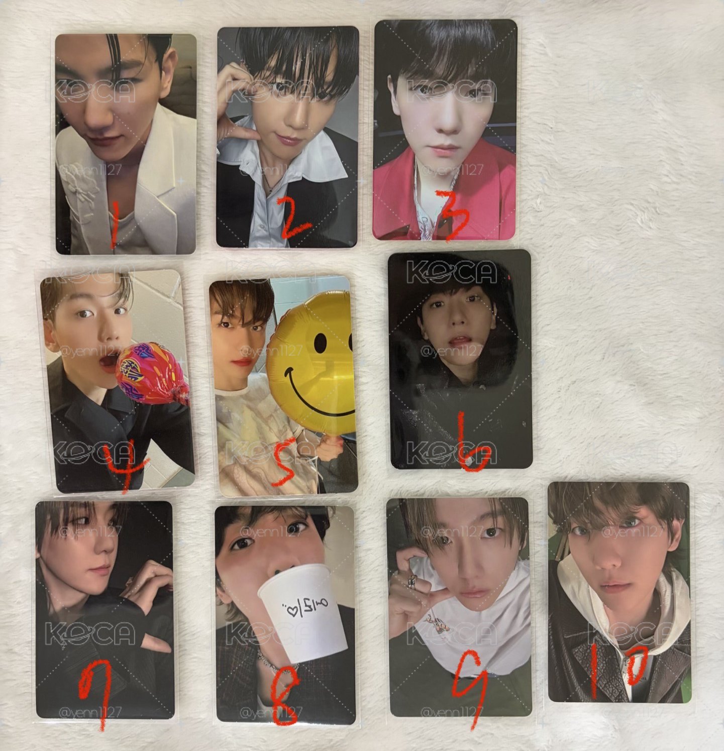 現貨 baekhyun 伯賢 solo專卡