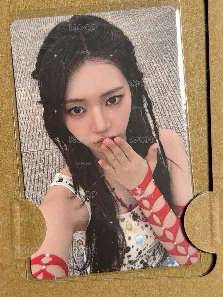 🩵BABYMONSTER RORA CHOOM京東簽售卡 磨砂卡面