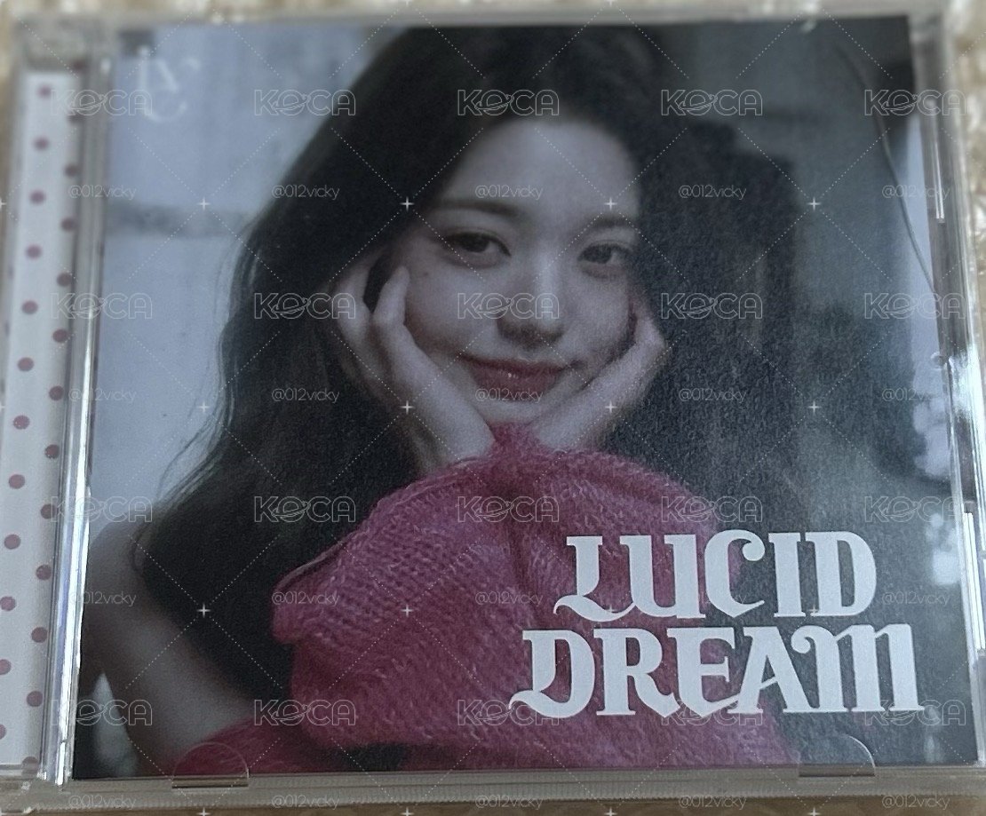 IVE 日專 LUCID DREAM 已拆 員、怜盤「外殼」有損、員盤無損